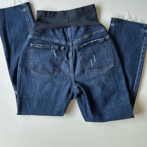 OLD NAVY SLOUCHY/STRAIGHT MATERNITY JEANS ๐ - Picture 4 of 6